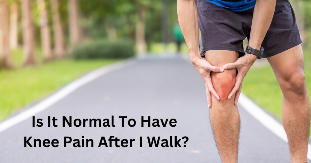sore knees after walking
